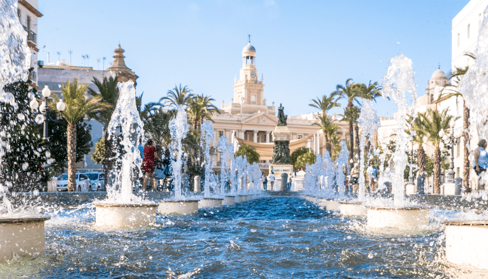 imagen de la plaza de San Juan de Dios en Cádiz 