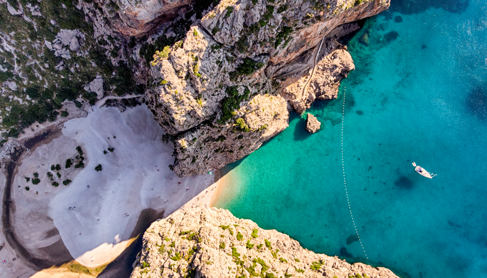 Ruta de acantilados en Sa Calobra